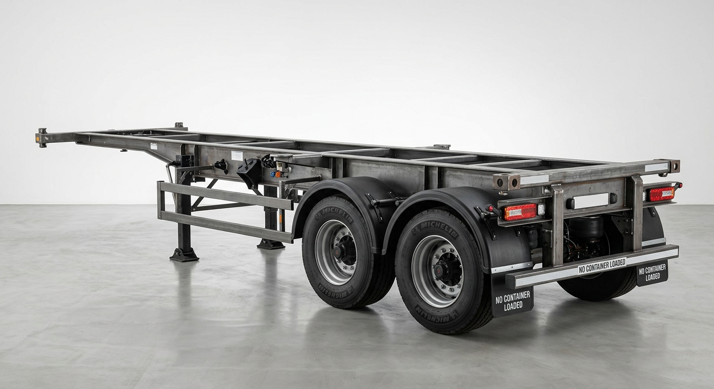 หางก้าง 2 เพลา Skeleton Chassis